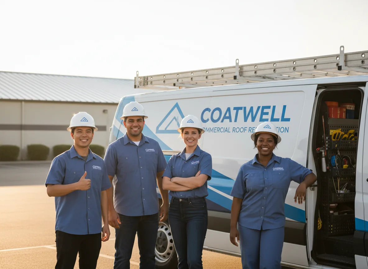 Commercial roof coating company in Mason, IL